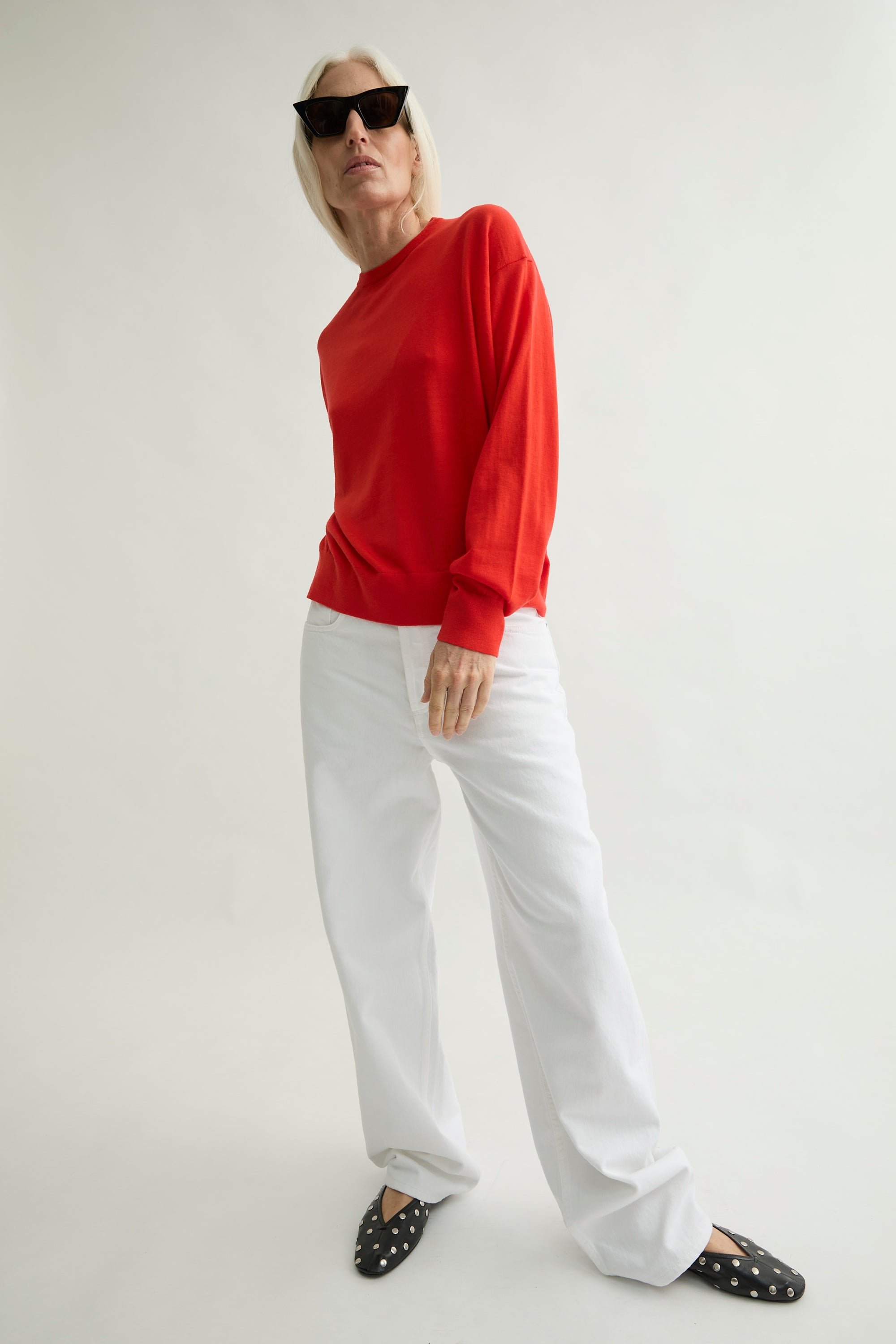 Pull Sunrise rouge - Laurence Bras_5