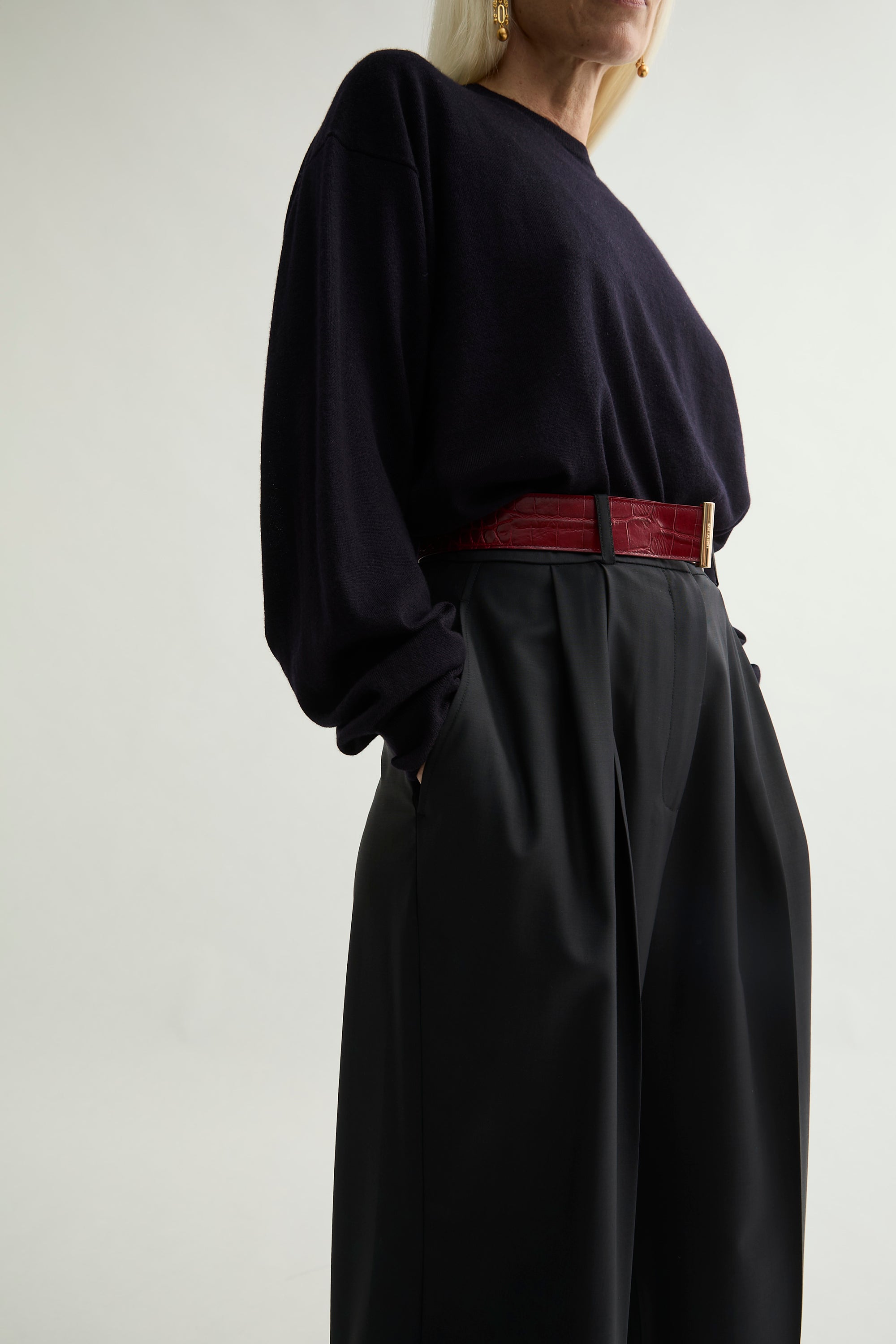 Pull Sunrise noir - Laurence Bras_2