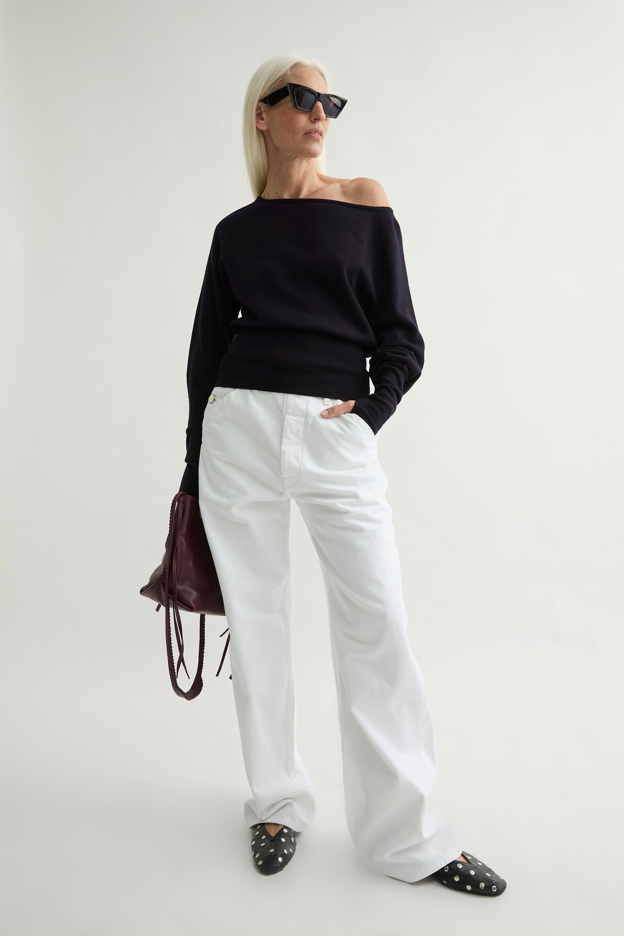 Pull Bartouille bleu marine - Laurence Bras_3