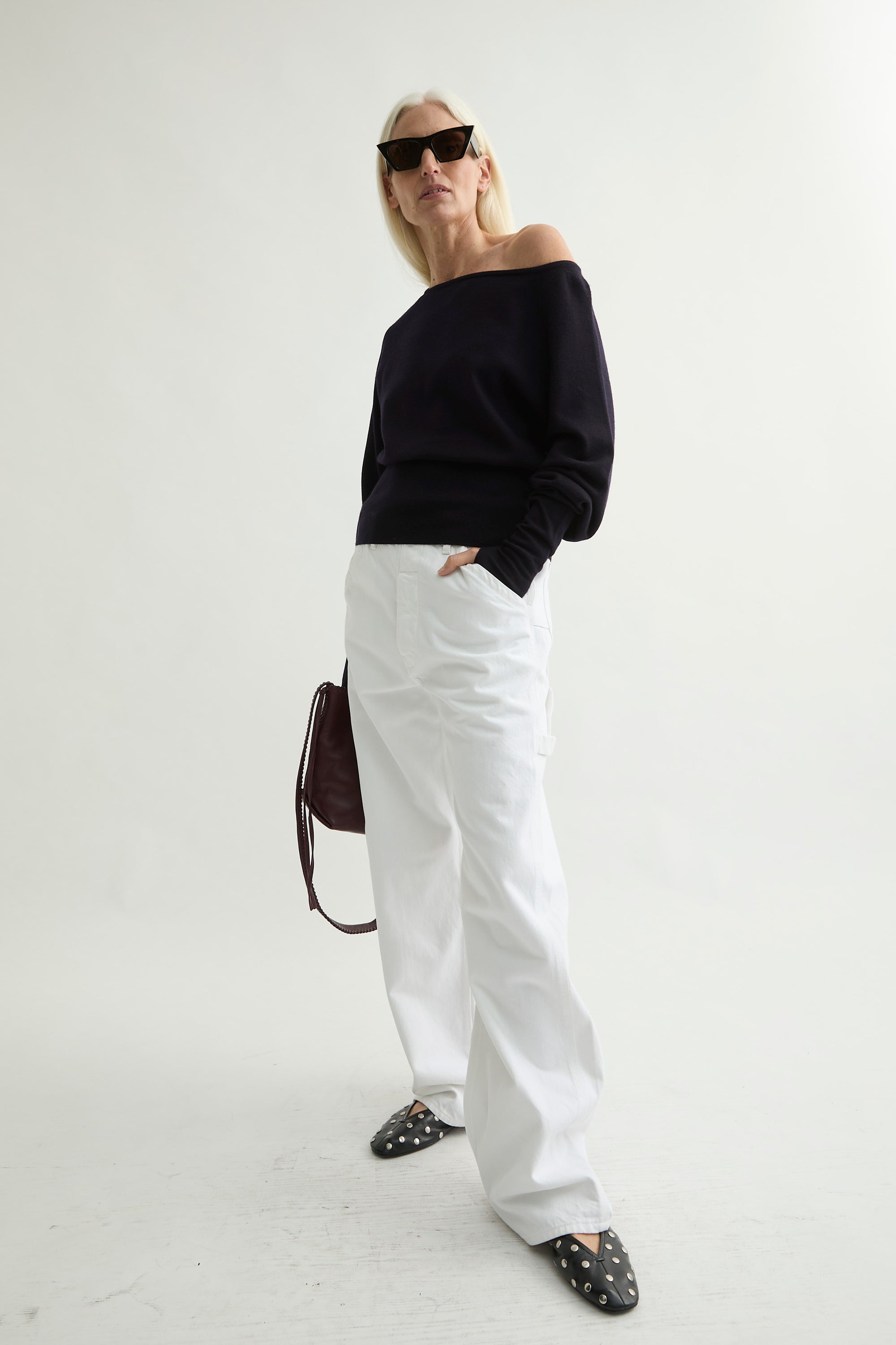 Pull Bartouille bleu marine - Laurence Bras_1