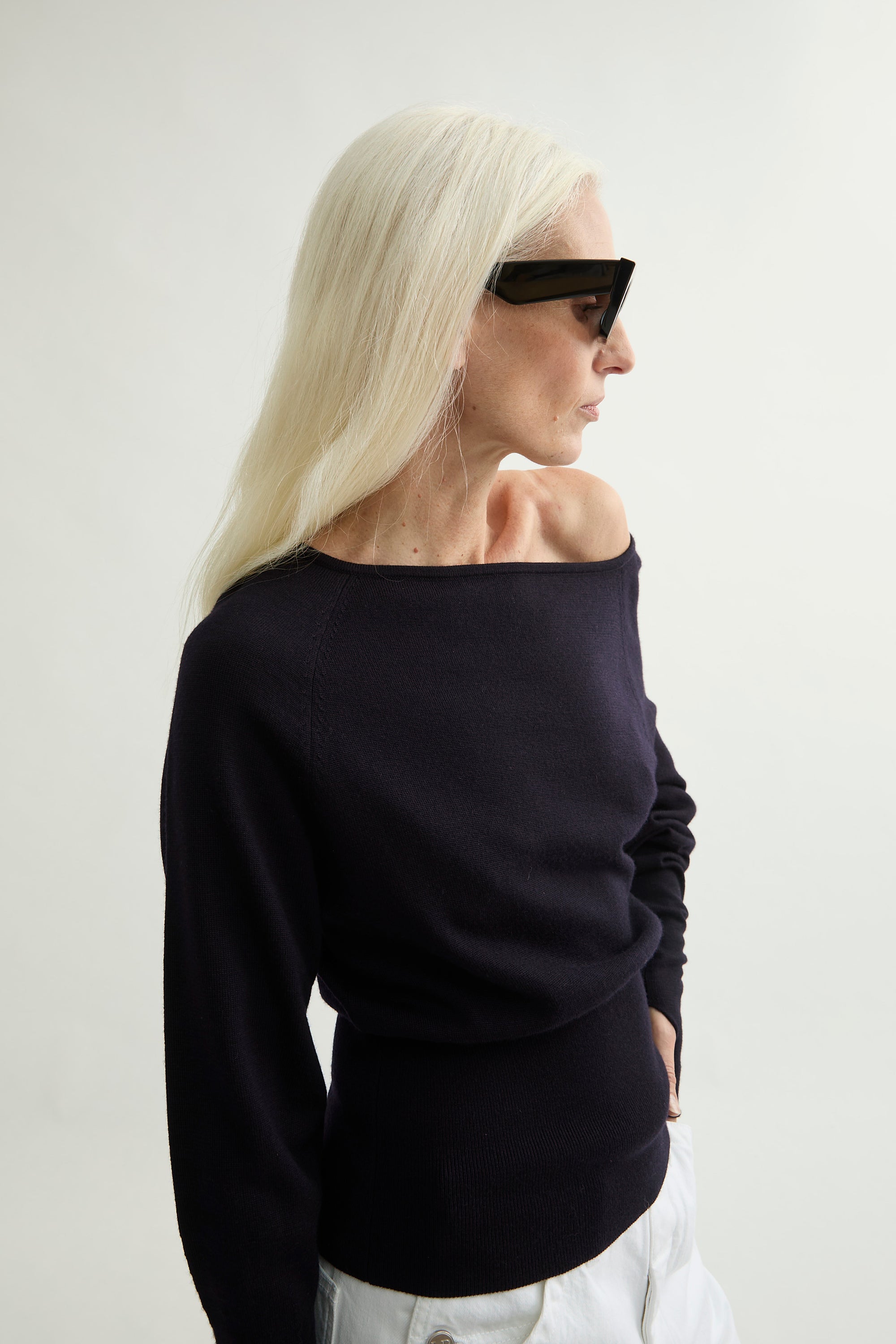 Pull Bartouille bleu marine - Laurence Bras_2