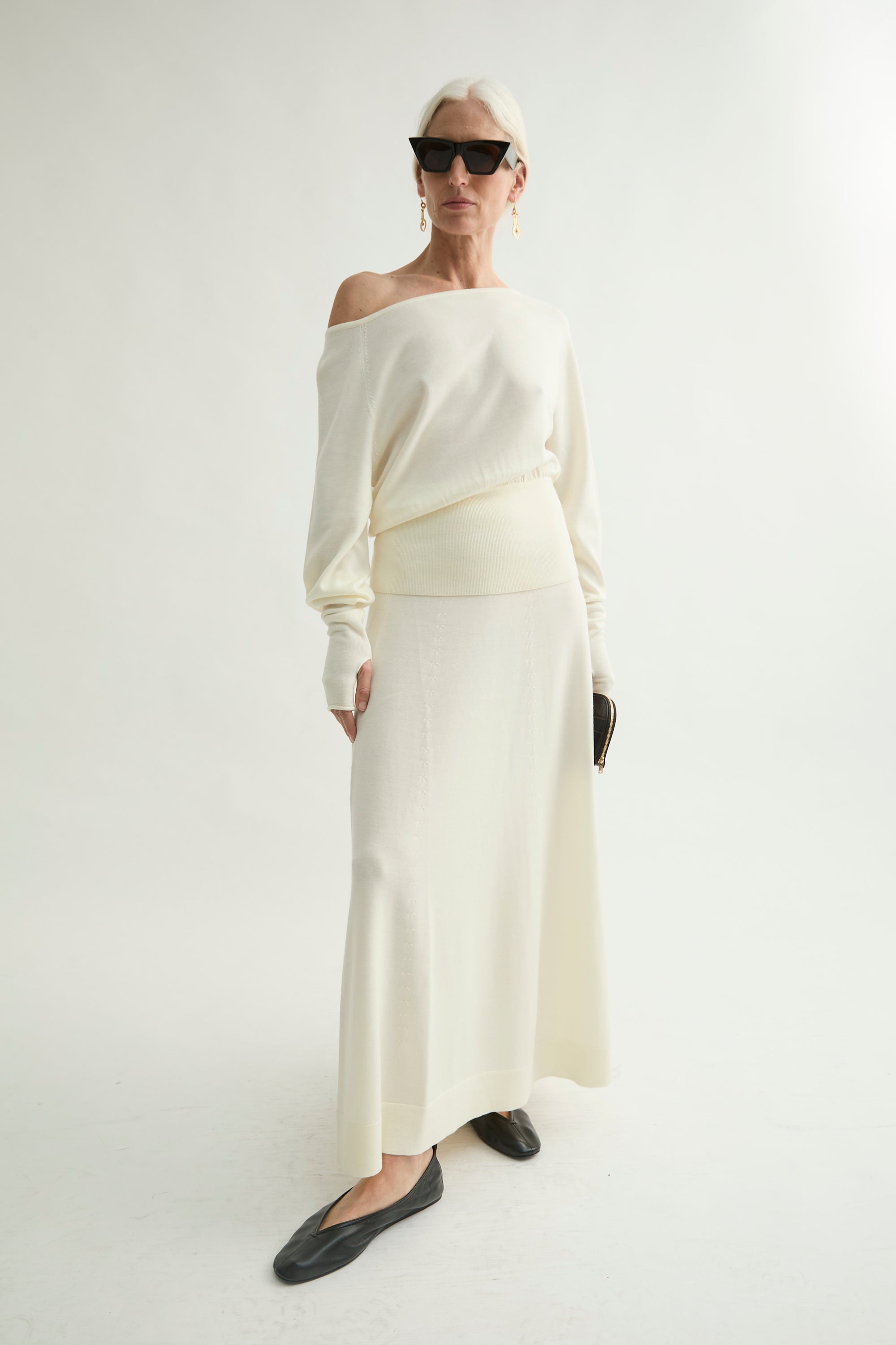 Jupe Neweaston blanche - Laurence Bras_1