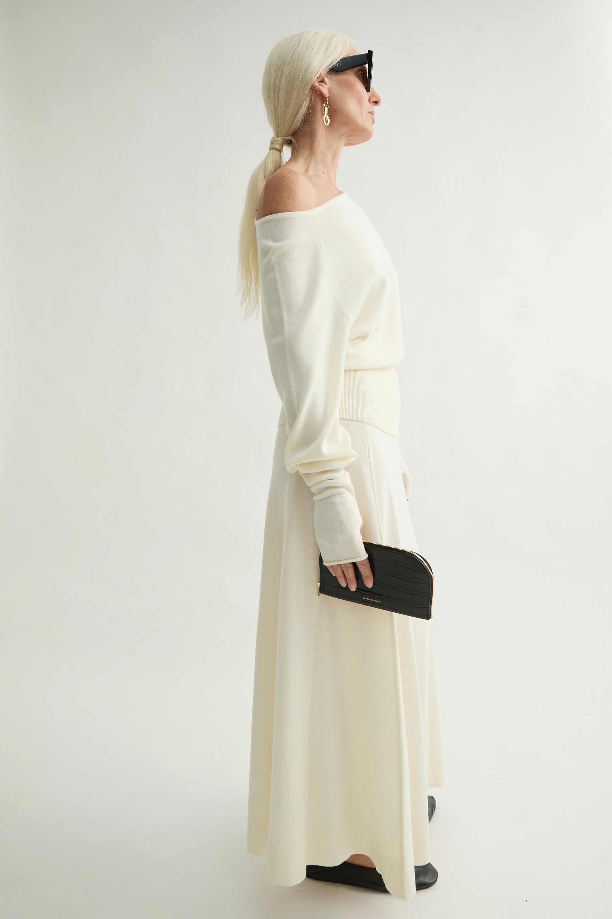 Jupe Neweaston blanche - Laurence Bras_2