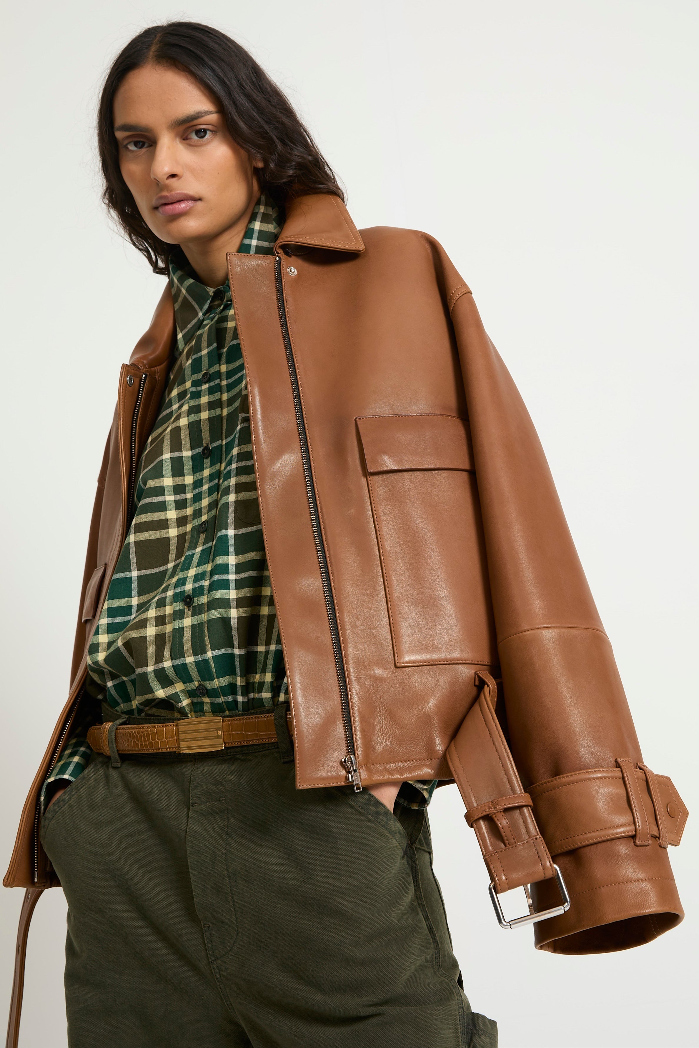 Veste longue zippée style sportswear (Robe Sport pour femme voilée
