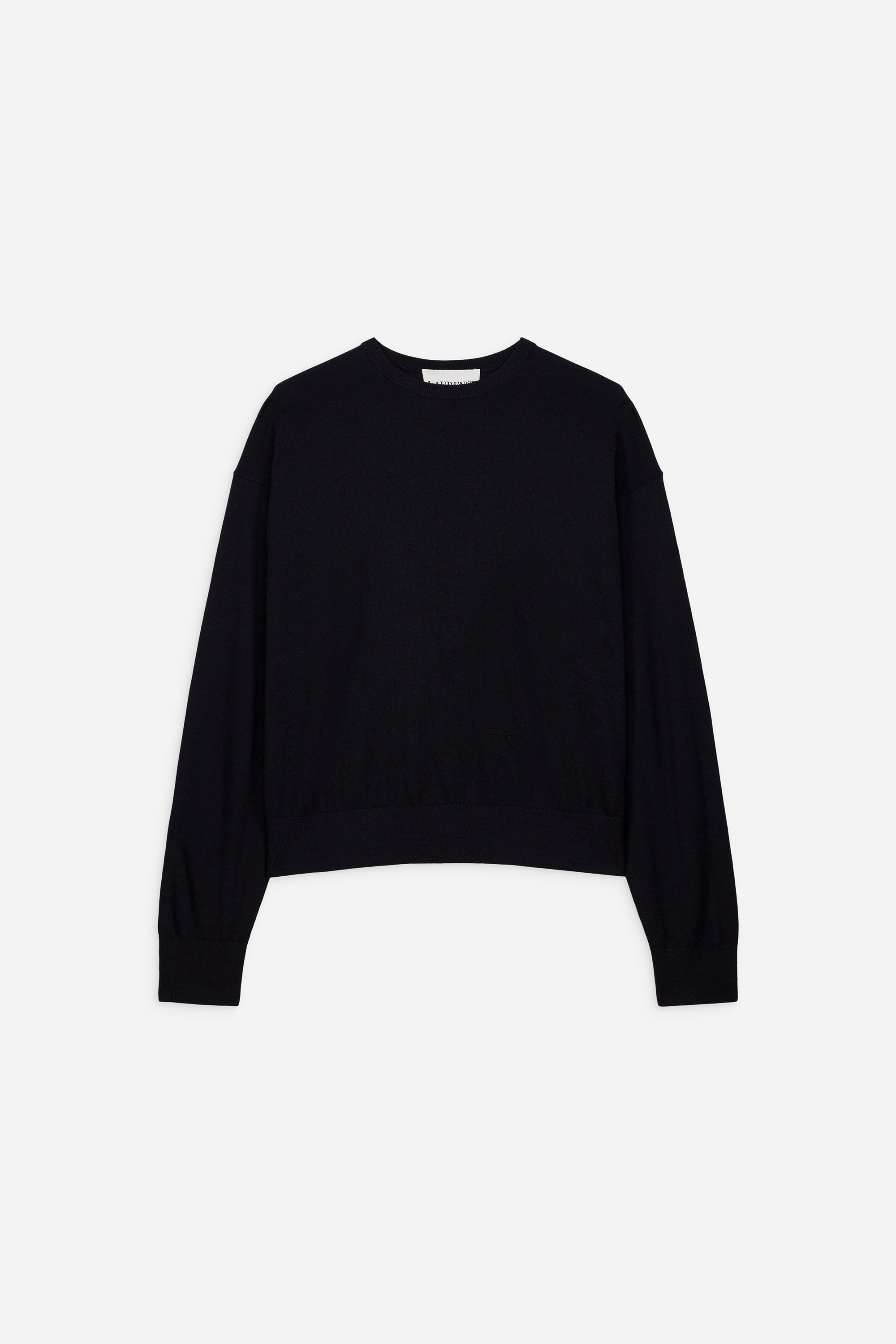 Pull Sunrise noir - Laurence Bras_6