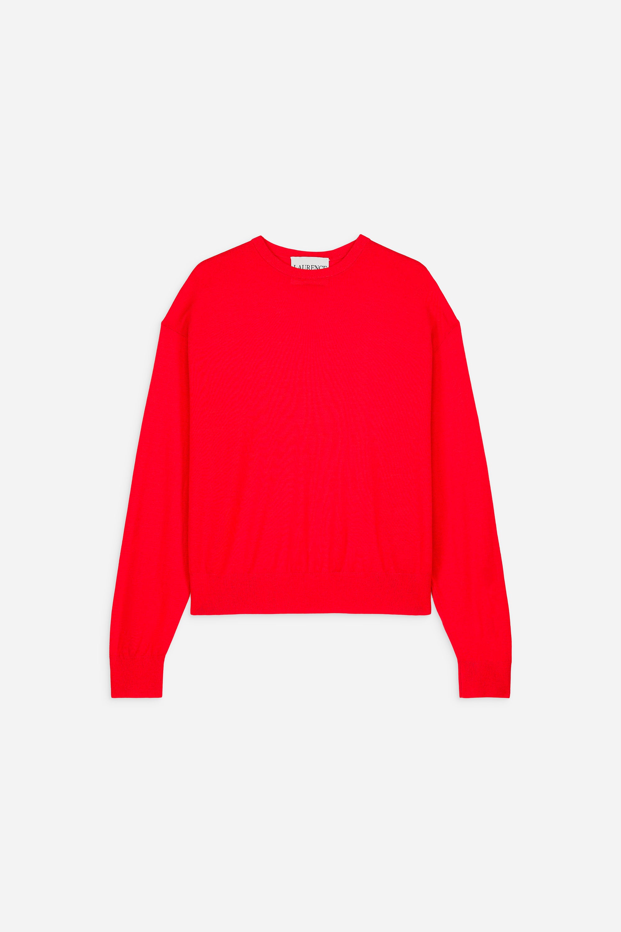 SUNRISE レッド セーター Red Sunrise sweater - Loose fit - Laurence Bras
