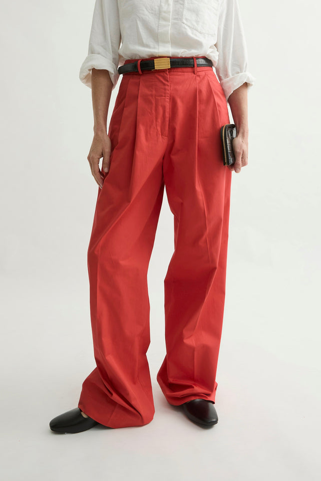 Pantalon Franck rouge - Laurence Bras