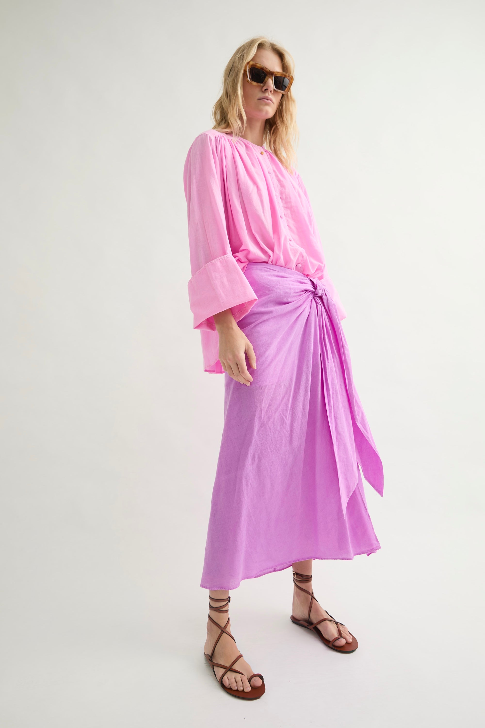 Jupe Bowette violette - Laurence Bras_1