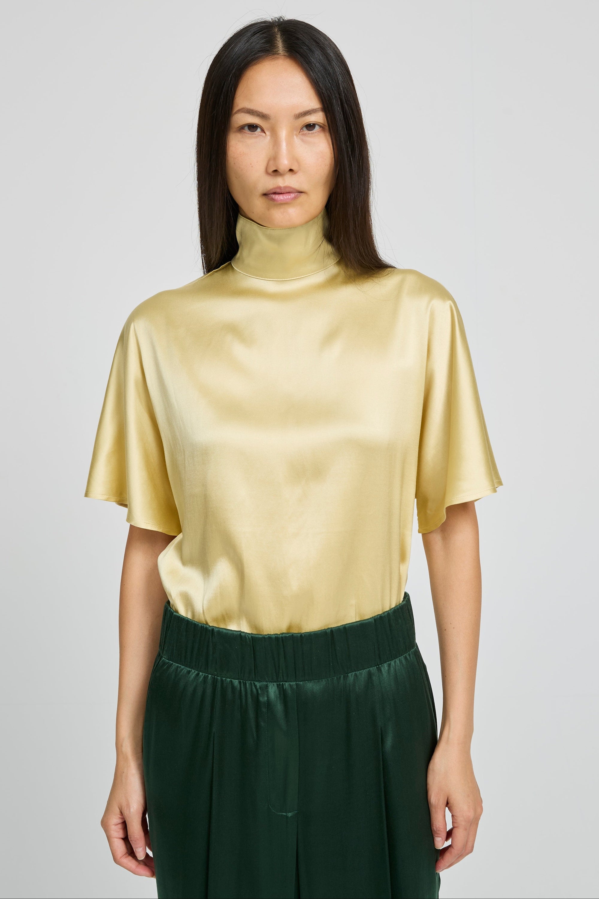 BLOUSE BECOTEE JAUNE