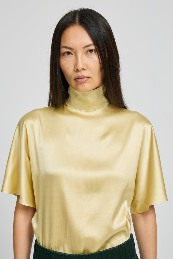 BLOUSE BECOTEE JAUNE