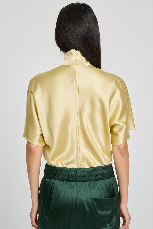 BLOUSE BECOTEE JAUNE