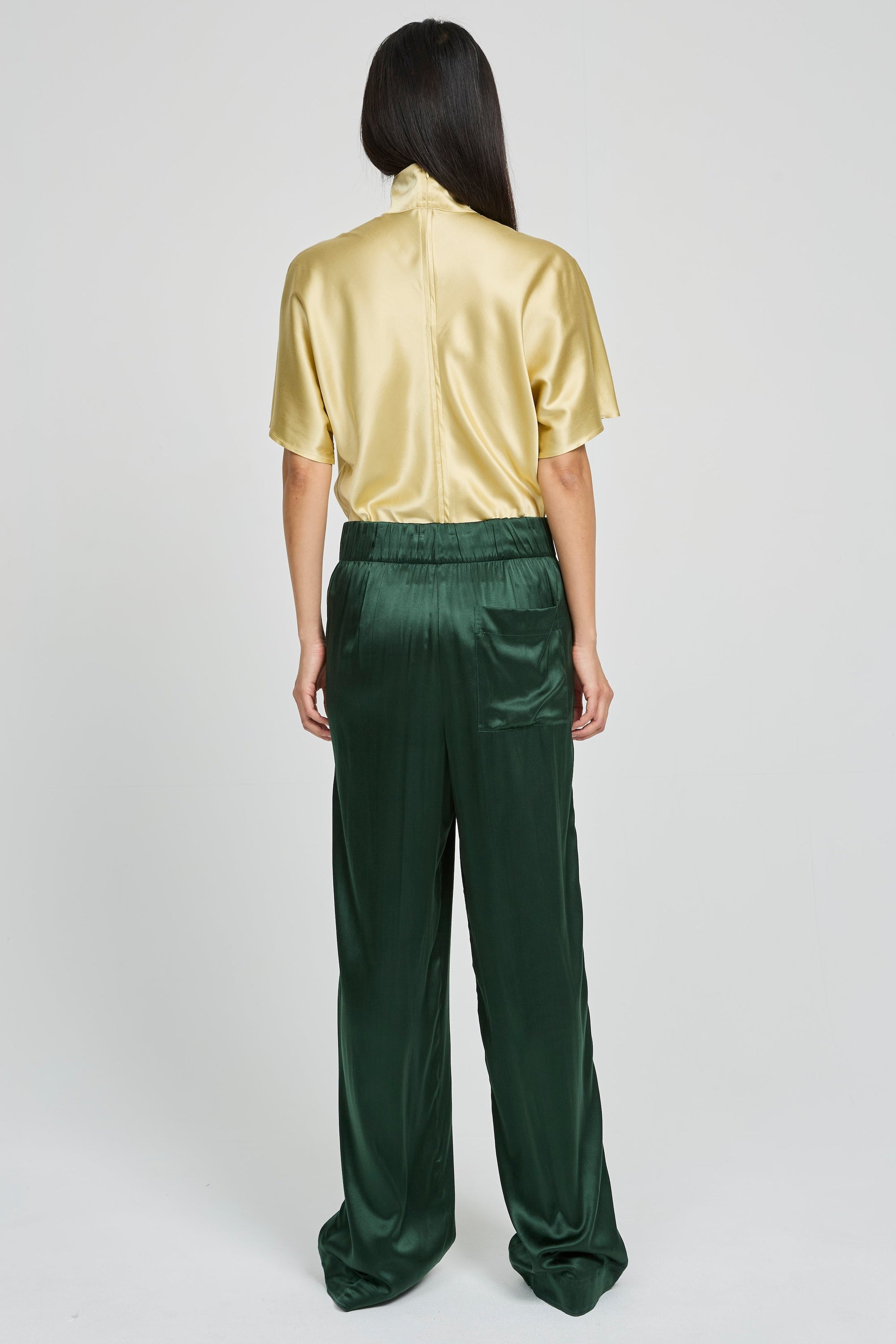 BLOUSE BECOTEE JAUNE