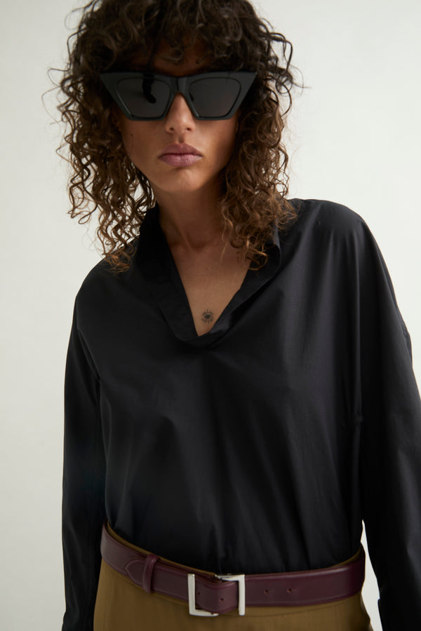 Blouse Jullia noire - Laurence Bras_1