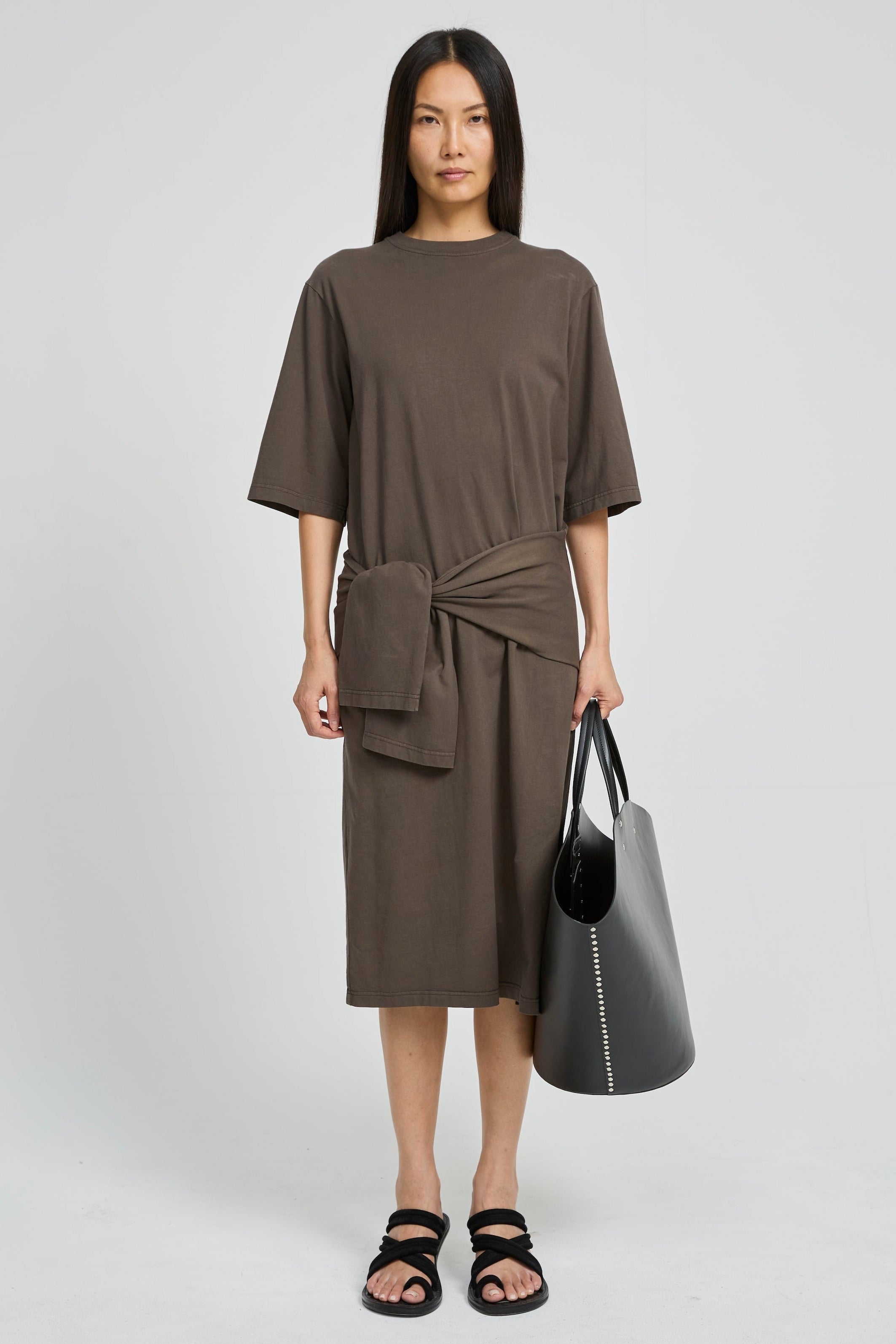 Baladine - Robe Vert en Coton - Laurence Bras
