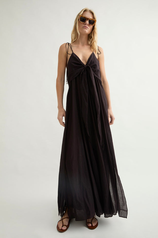 Robe Firenza marron - Laurence Bras