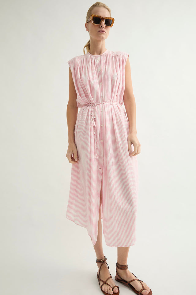 Robe Cigless rose fluo - Laurence Bras_3
