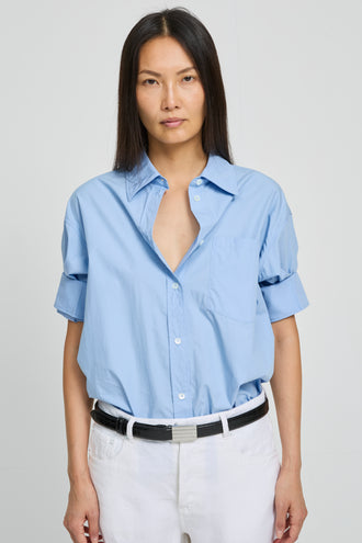 CHEMISE RICKA BLEUE