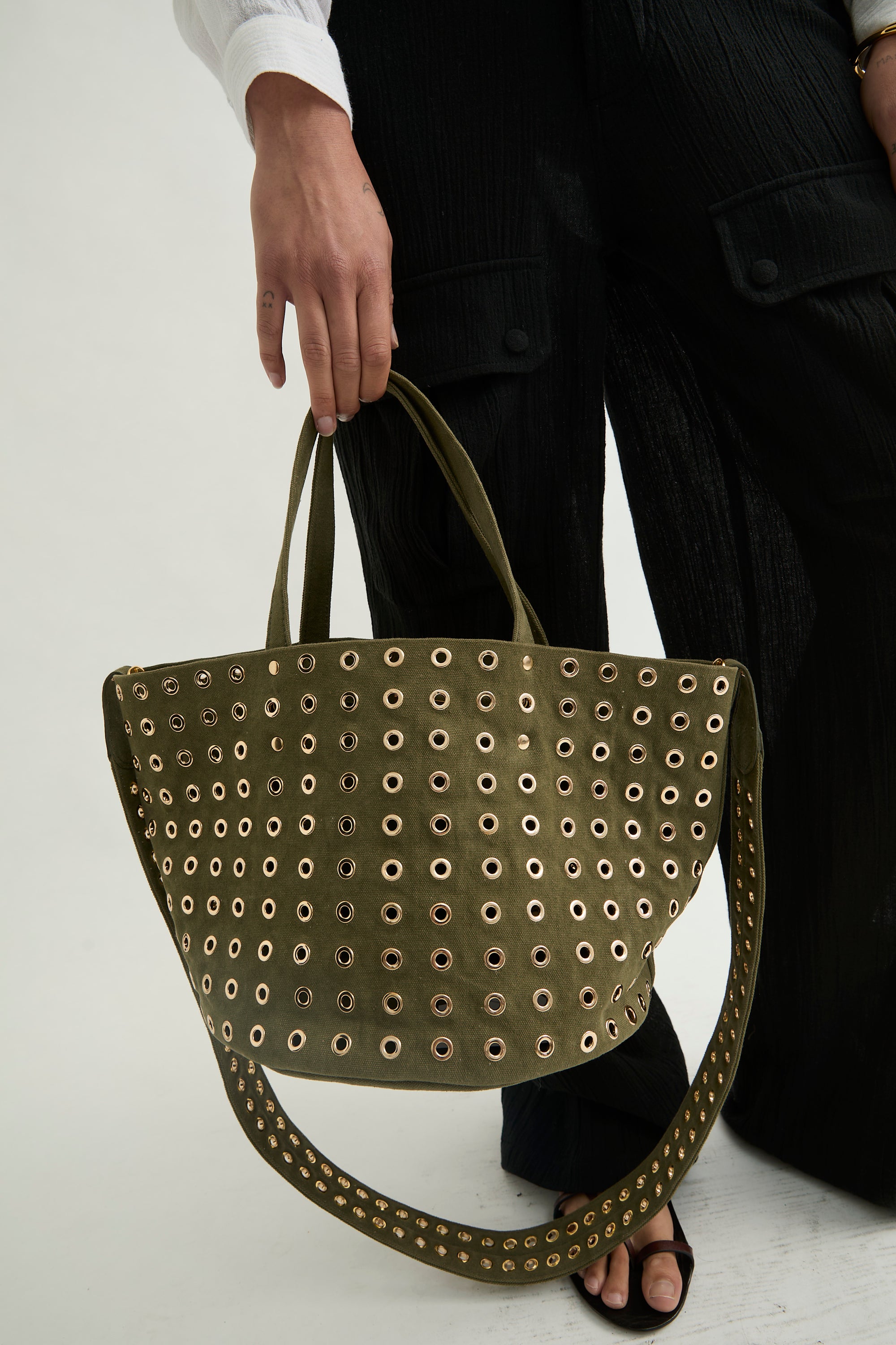 Sac Scone vert - Laurence Bras_1