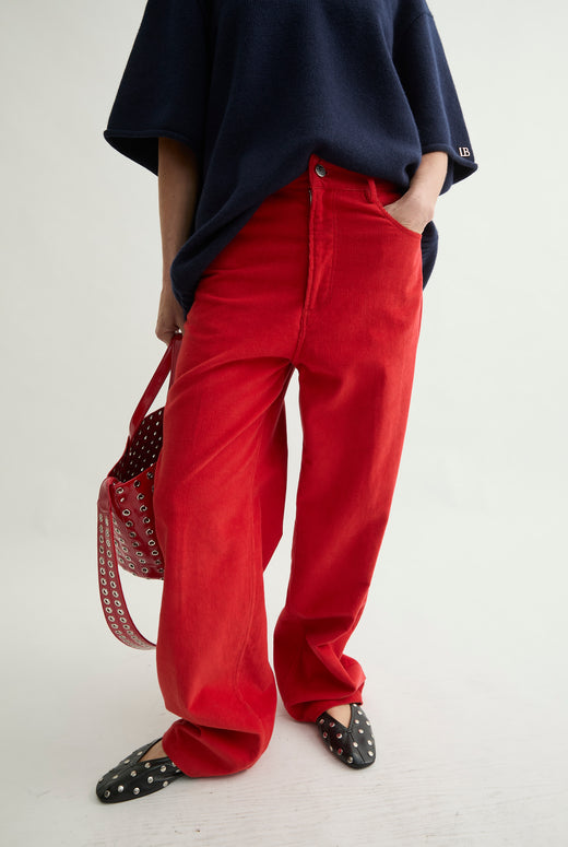 Pantalon Pia rouge - Laurence Bras