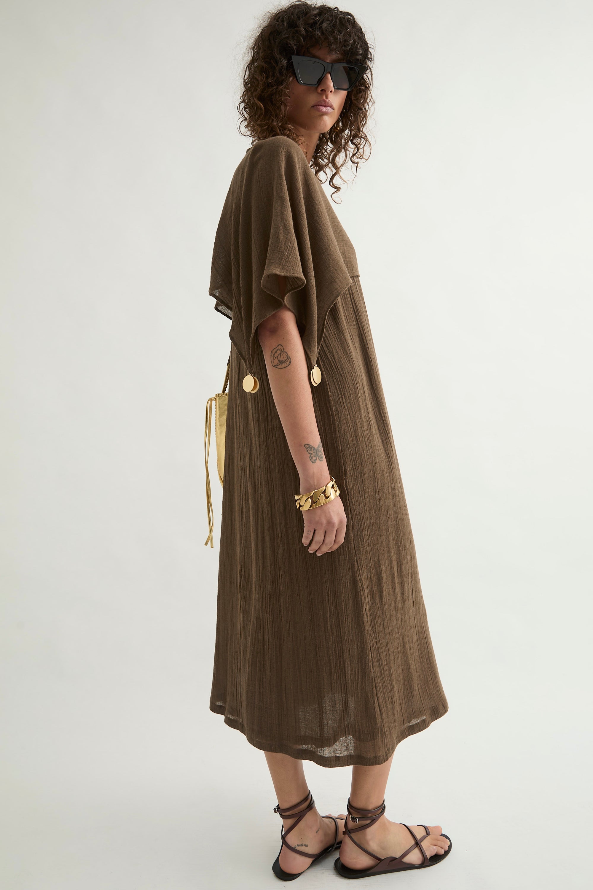 Robe Squary kaki - Laurence Bras_5
