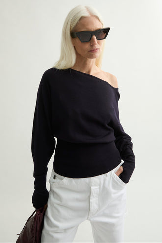 Pull Bartouille bleu marine - Laurence Bras