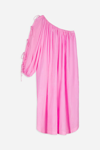 Robe Joina long rose fluo - Laurence Bras_5