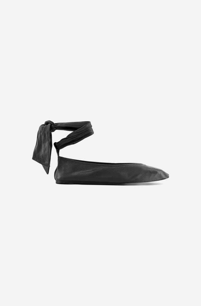 Ballerines Bun noires - Laurence Bras