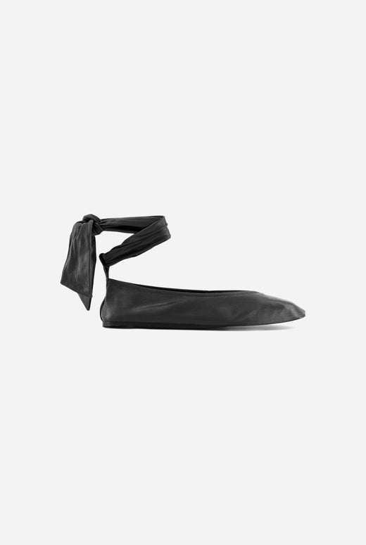 Ballerines Bun noires - Laurence Bras