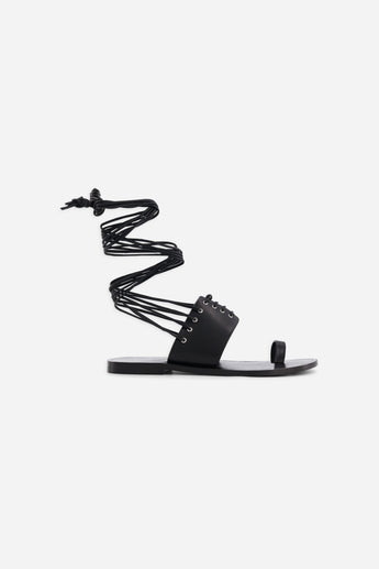 LACED SANDALS