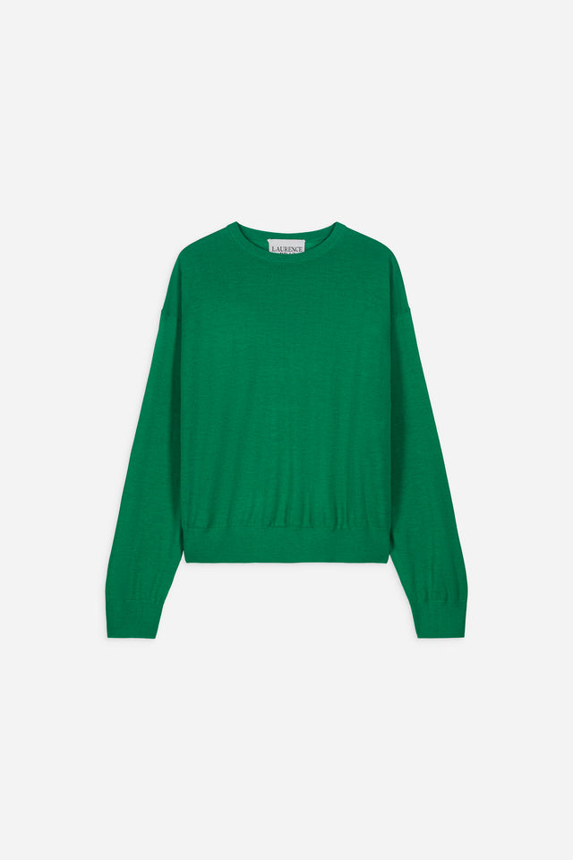 Pull Sunrise vert - Laurence Bras_4