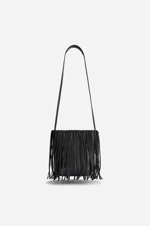 Facto - Black Leather Bag - Laurence Bras Facto - Black Leather Bag - Laurence Bras