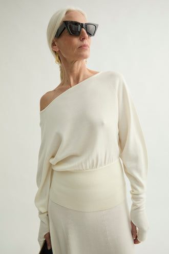 Pull Bartouille blanc - Laurence Bras