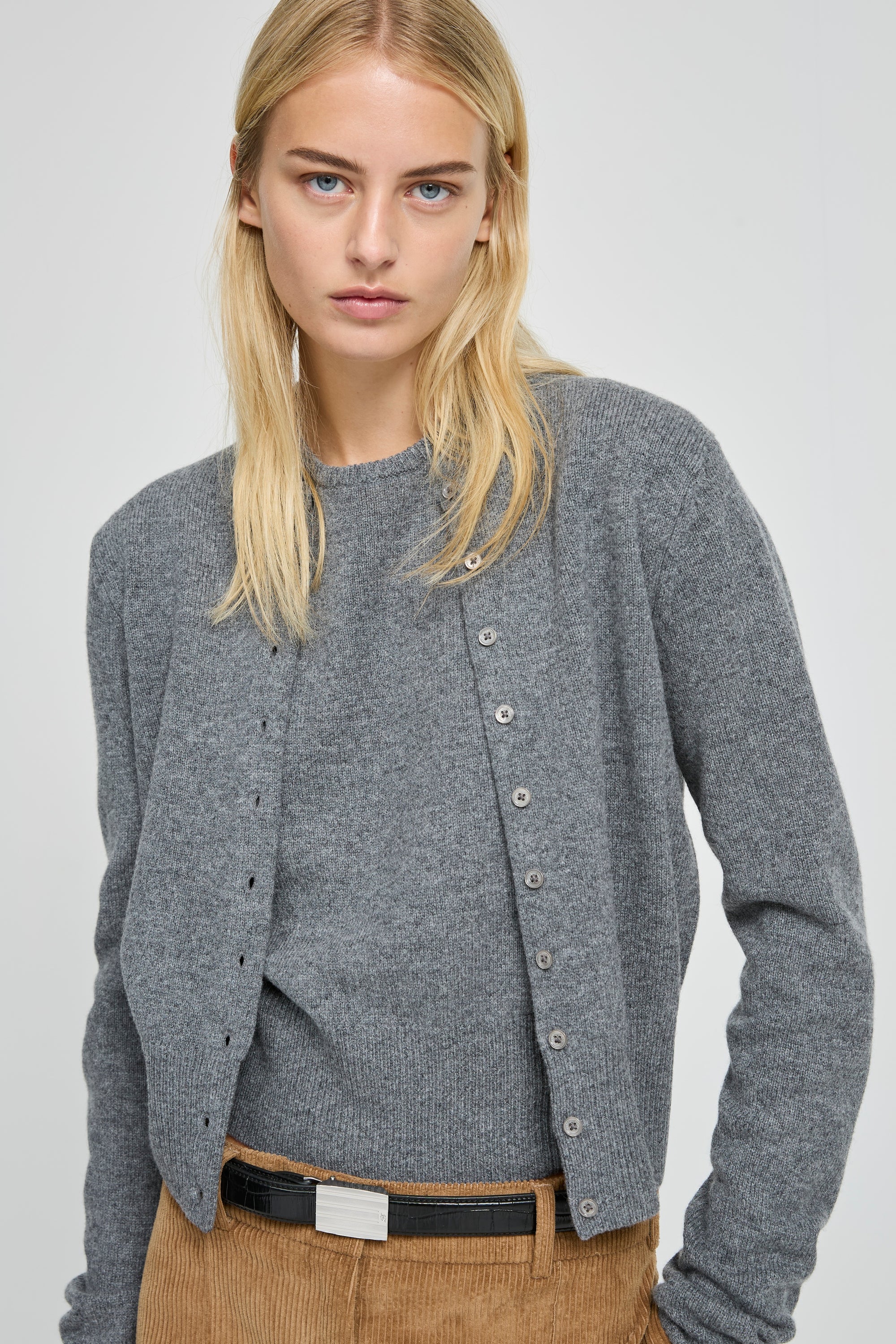 CARDIGAN BONIE GRIS
