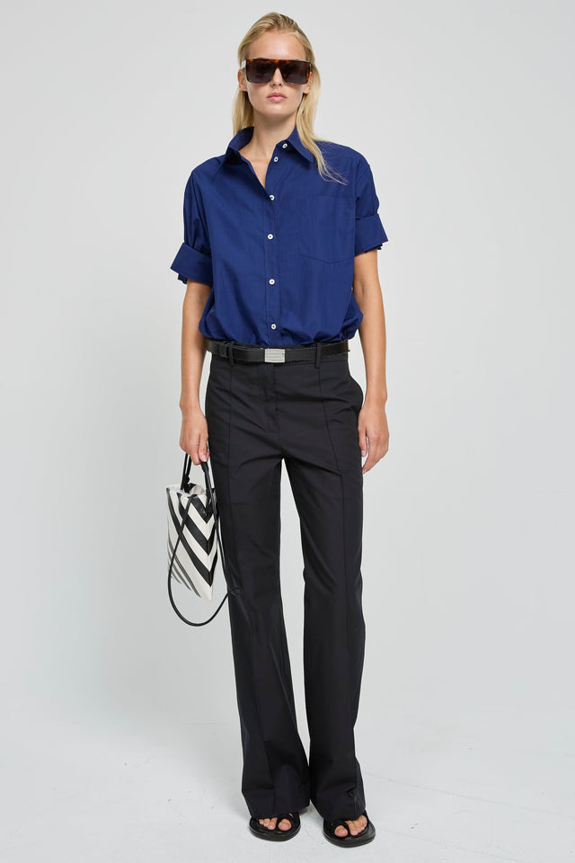 CHEMISE RICKA BLEU MARINE