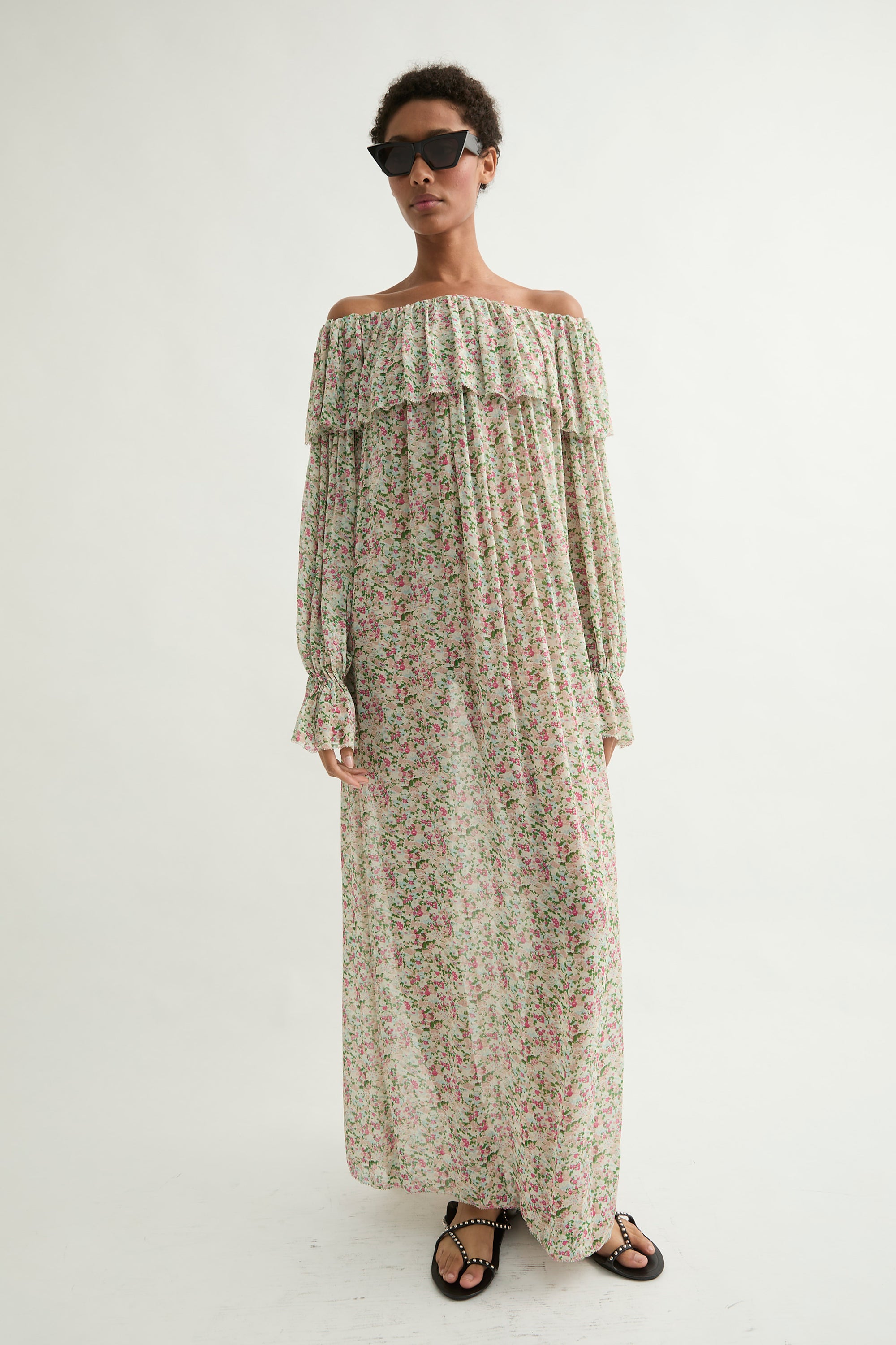 Robe Cray fleurie - Laurence Bras