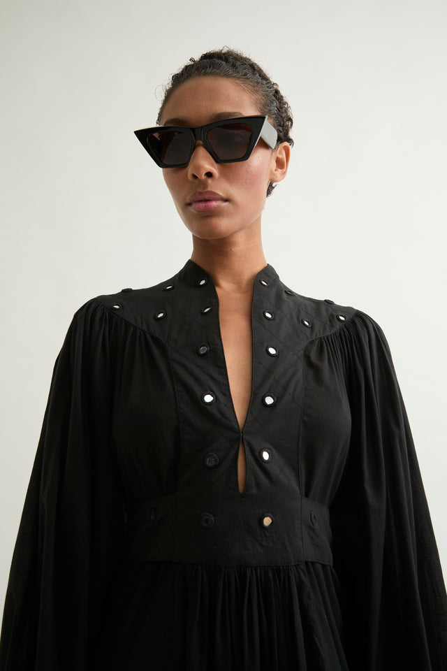 Robe Macaron noire - Laurence Bras_3