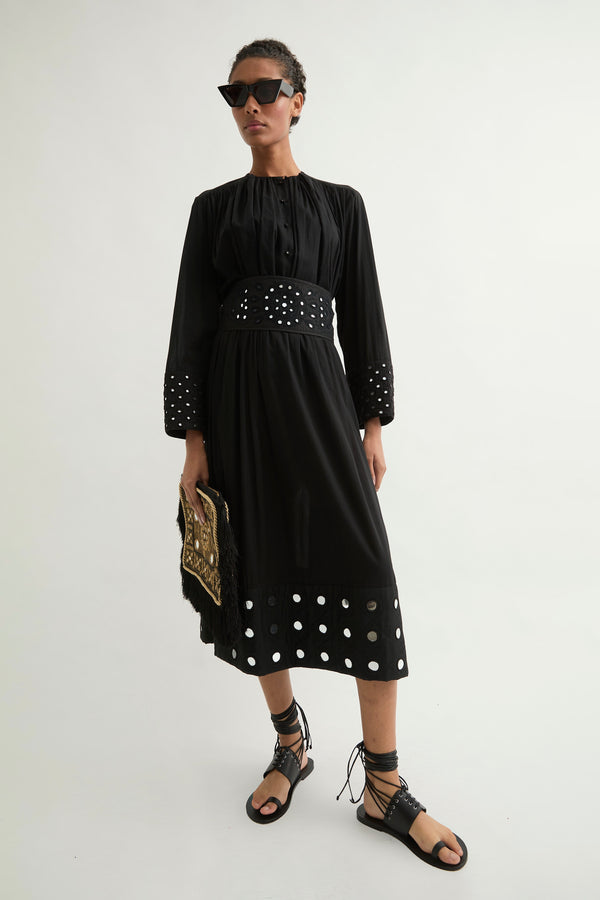 Chemise Calumette noire - Laurence Bras