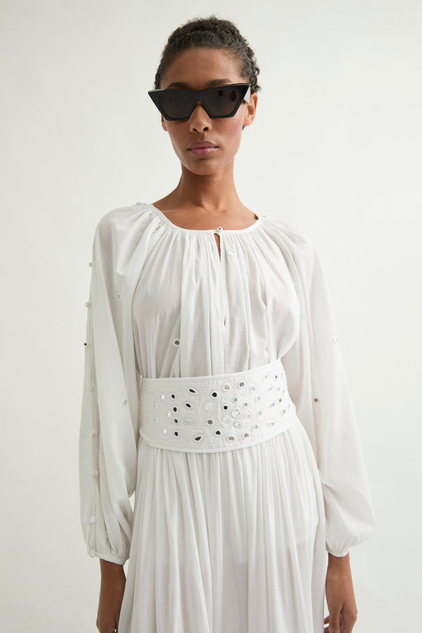 Blouse Join blanche - Laurence Bras_3