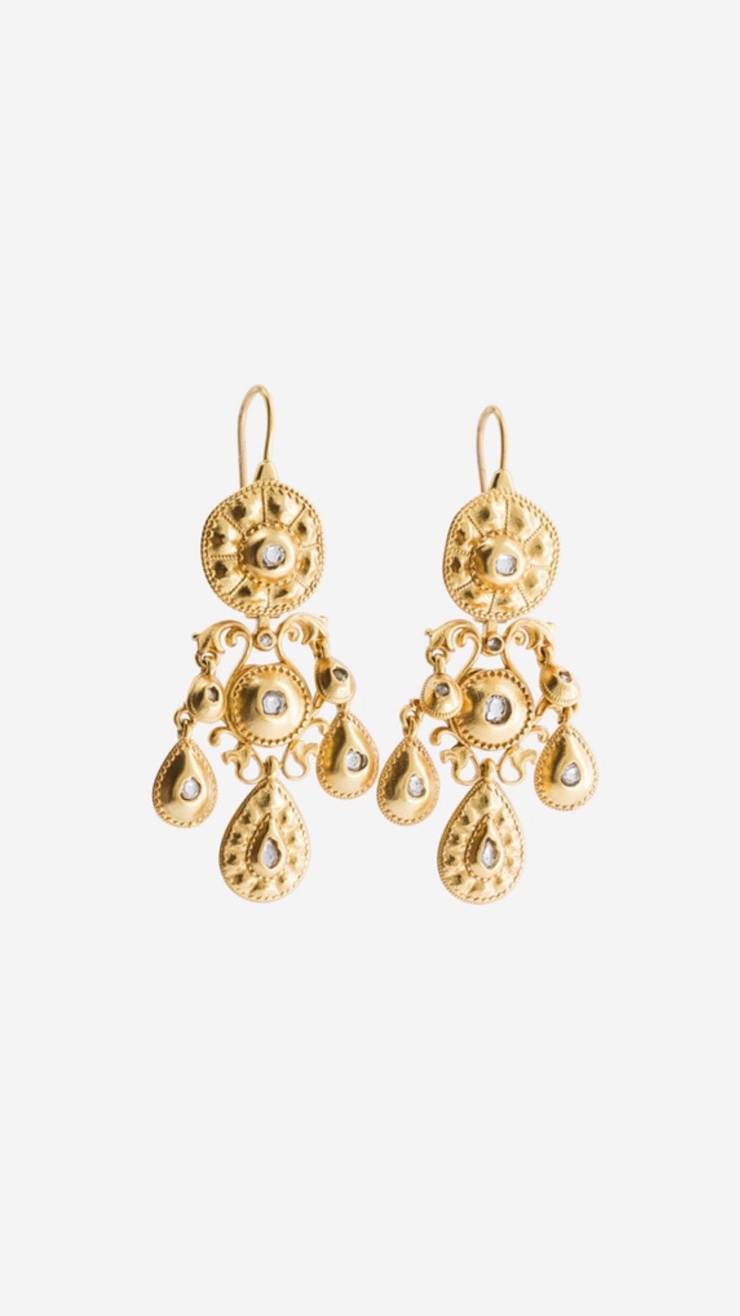 BOUCLES D'OREILLES CHANDELIER