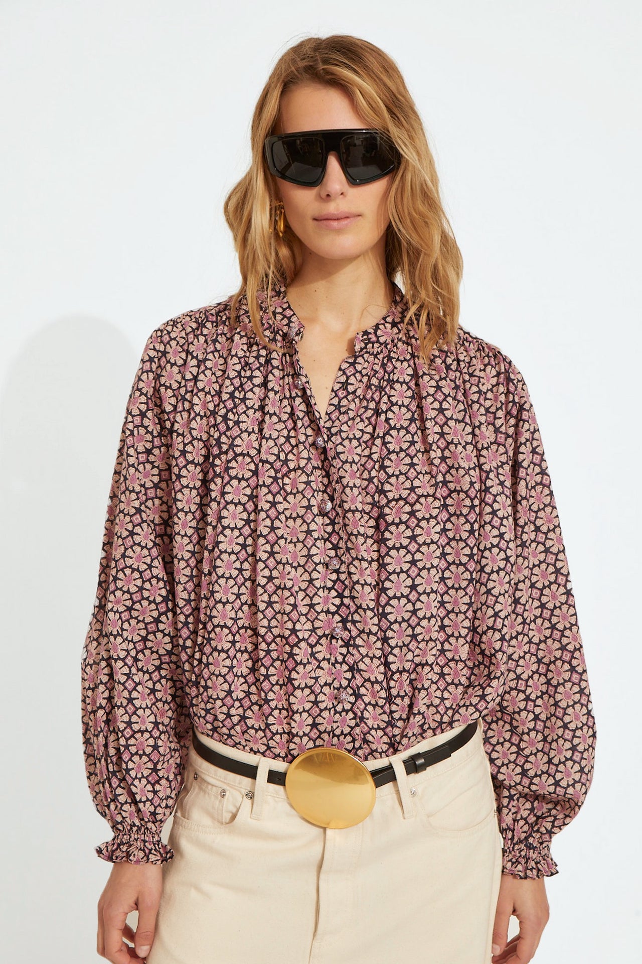Chemise Millie - Olive - Coton Biologique - Octobre Éditions Chemise Millie - Olive - Coton Biologique - Octobre Éditions