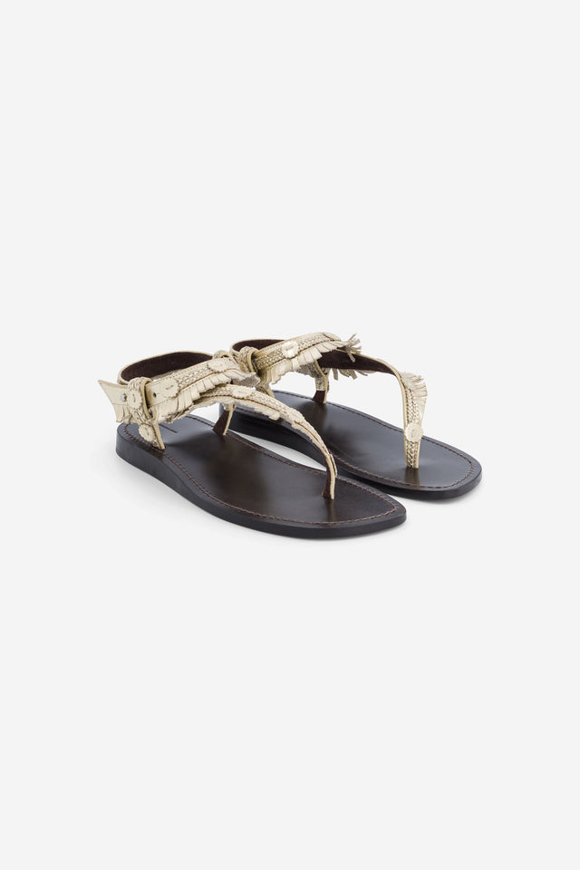 SERPENTINE SANDALS