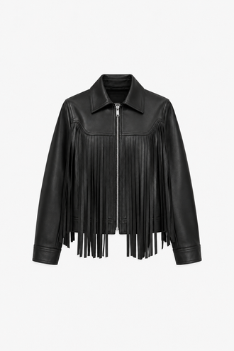VESTE FRINGY
