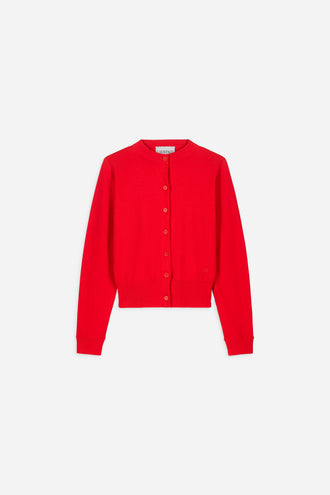 Gilet Norali rouge - Laurence Bras